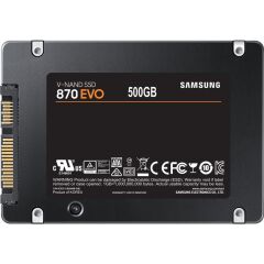 Samsung 500GB 870 Evo 560MB-530MB-s Sata 2.5'' (MZ-77E500BW) SSD Sabit Disk