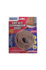 Vodaseal Sw-002 Kapı Altı Sızdırmazlık Bandı Kahverengi 40mmX110cm