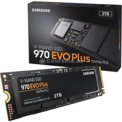 Samsung 2TB 970 Evo Plus NVMe 3500MB-s-3300MB-s M.2 SSD (MZ-V7S2T0BW)