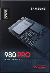 Samsung 500GB MZ-V8P500BW 980 PRO PCIe 4.0 NVMe M.2 SSD (6900MB Okuma - 5000MB Yazma Ssd Harddisk