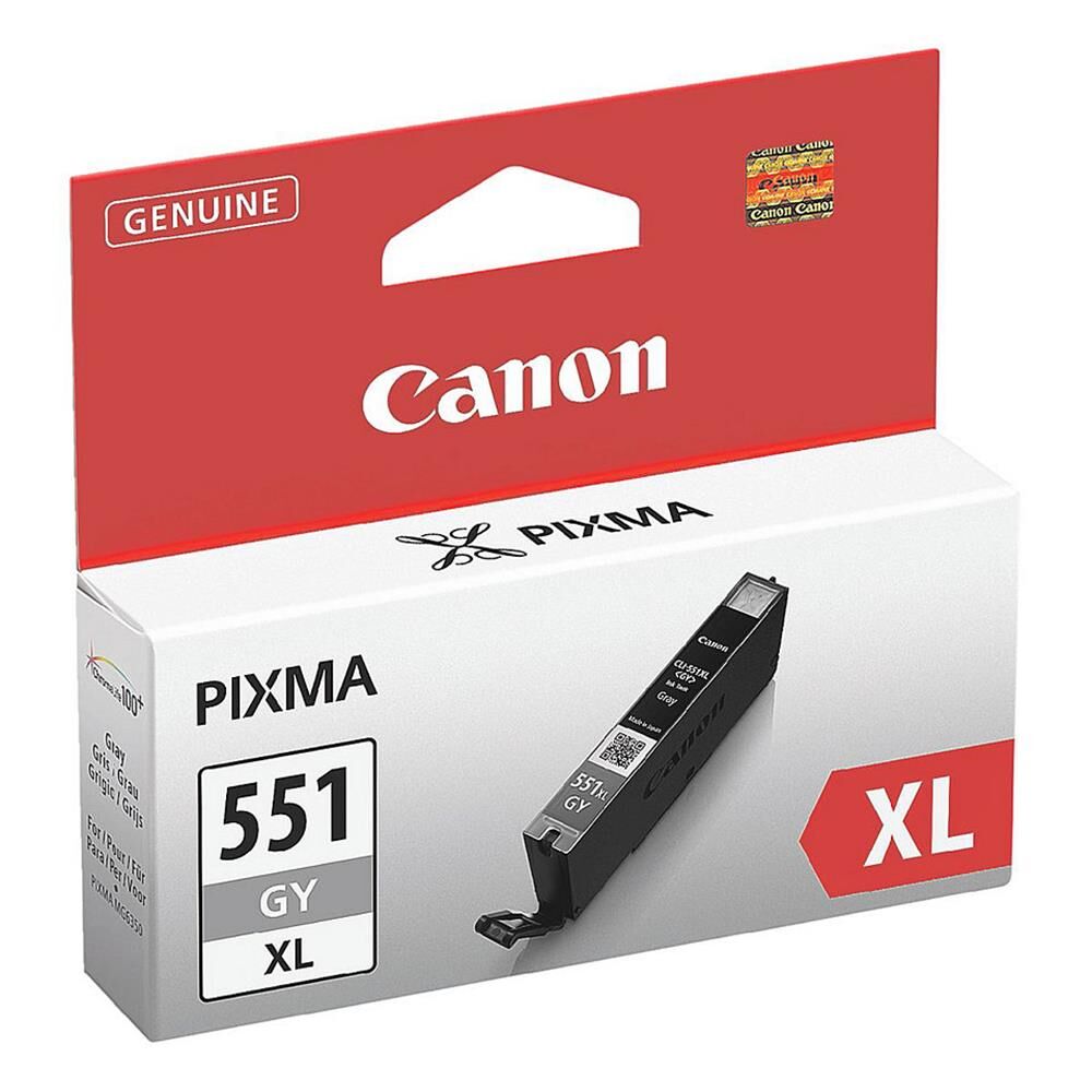 Canon CLI-551XL GY Gray Gri Yüksek Kapasiteli Mürekkep Kartuş IP7250 MX925