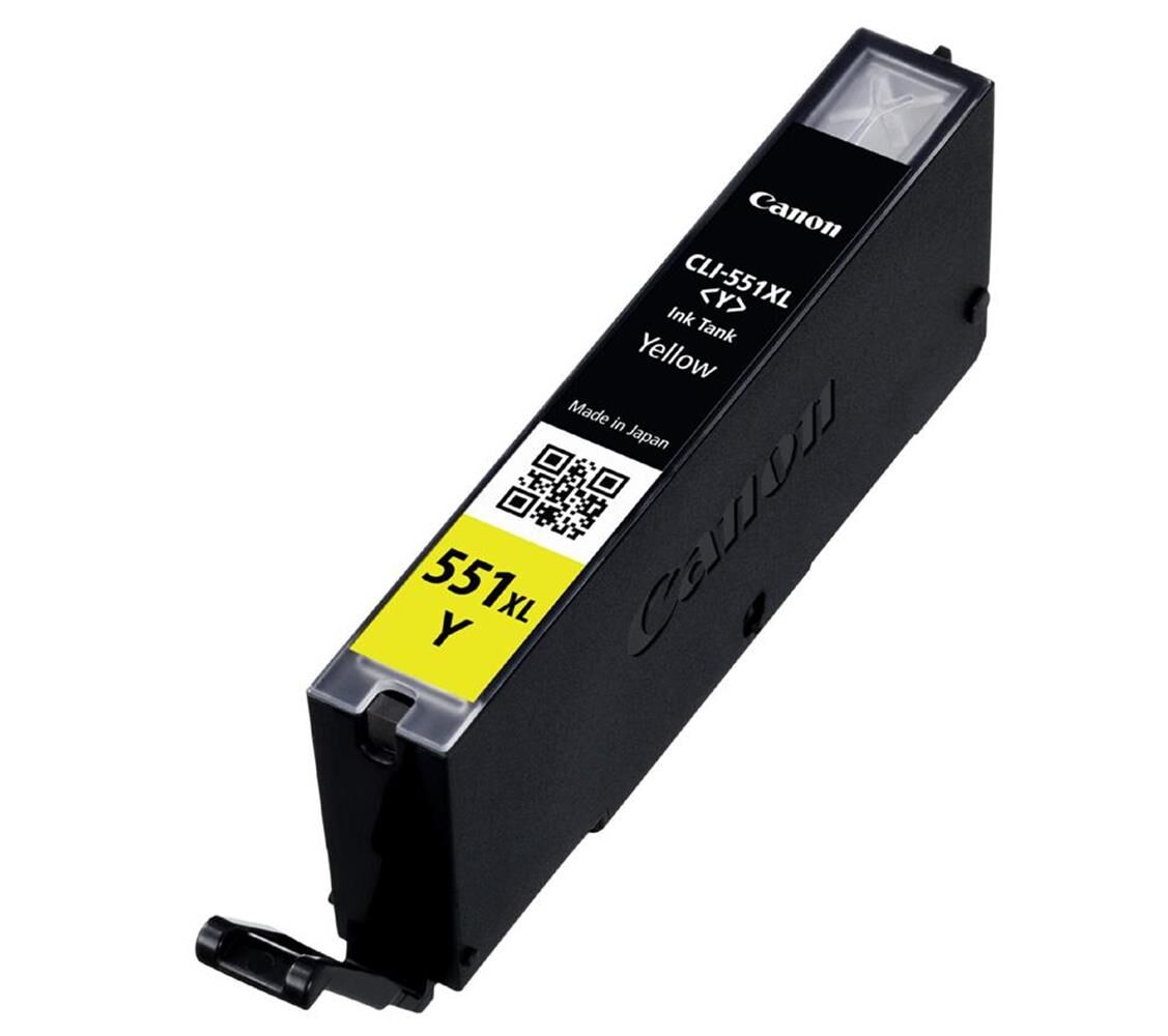 Canon CLI-551XL Y Yellow Sarı Yüksek Kapasiteli Mürekkep Kartuş IP7250 MX925