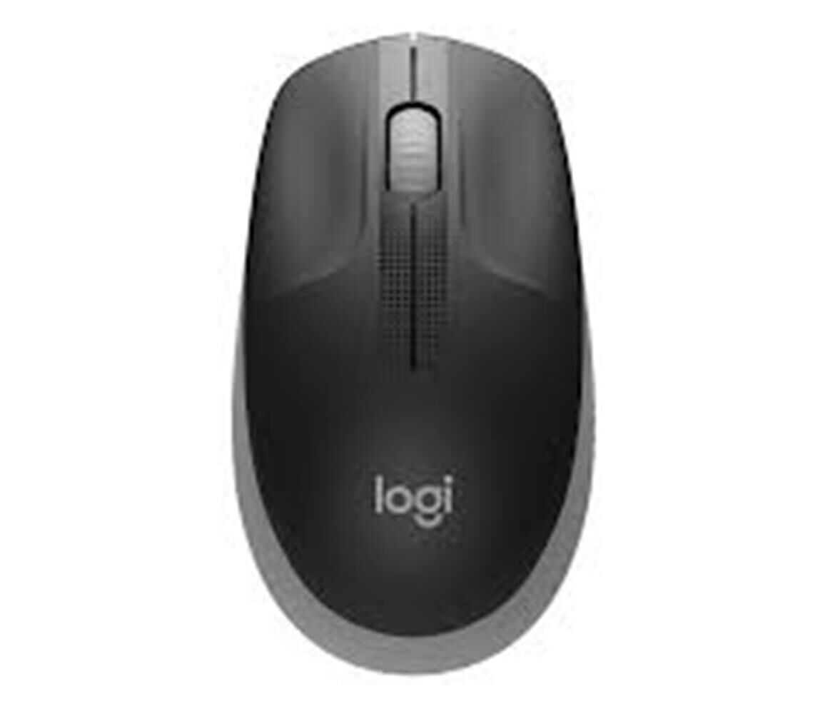 Logitech 910-005905 M190 Kömür Siyahı Büyük Boy Kablosuz Mouse Optik 1000 Dpı Buton