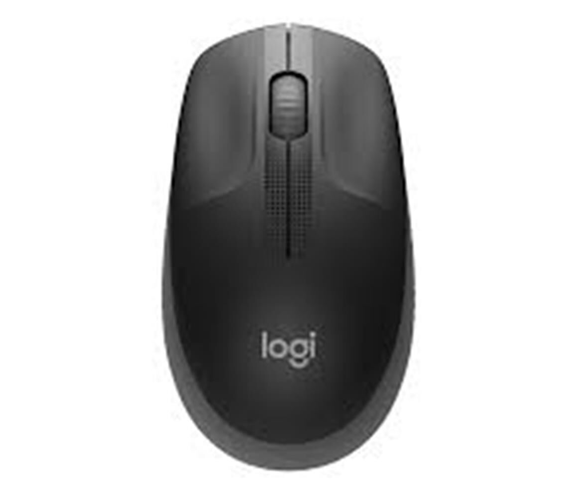 Logitech 910-005906 M190 Kozak Gri Büyük Boy Kablosuz Mouse Optik 1000 Dpı Buton