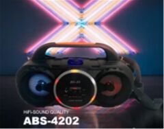 Portable ABS4202 Şarjlı Kumandalı Sd-usb Bluetooth RGB Spekaer