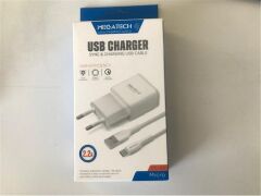 Megatech CC-03 2.2A Micro Usb Kablo Ev Şarj Adaptörü