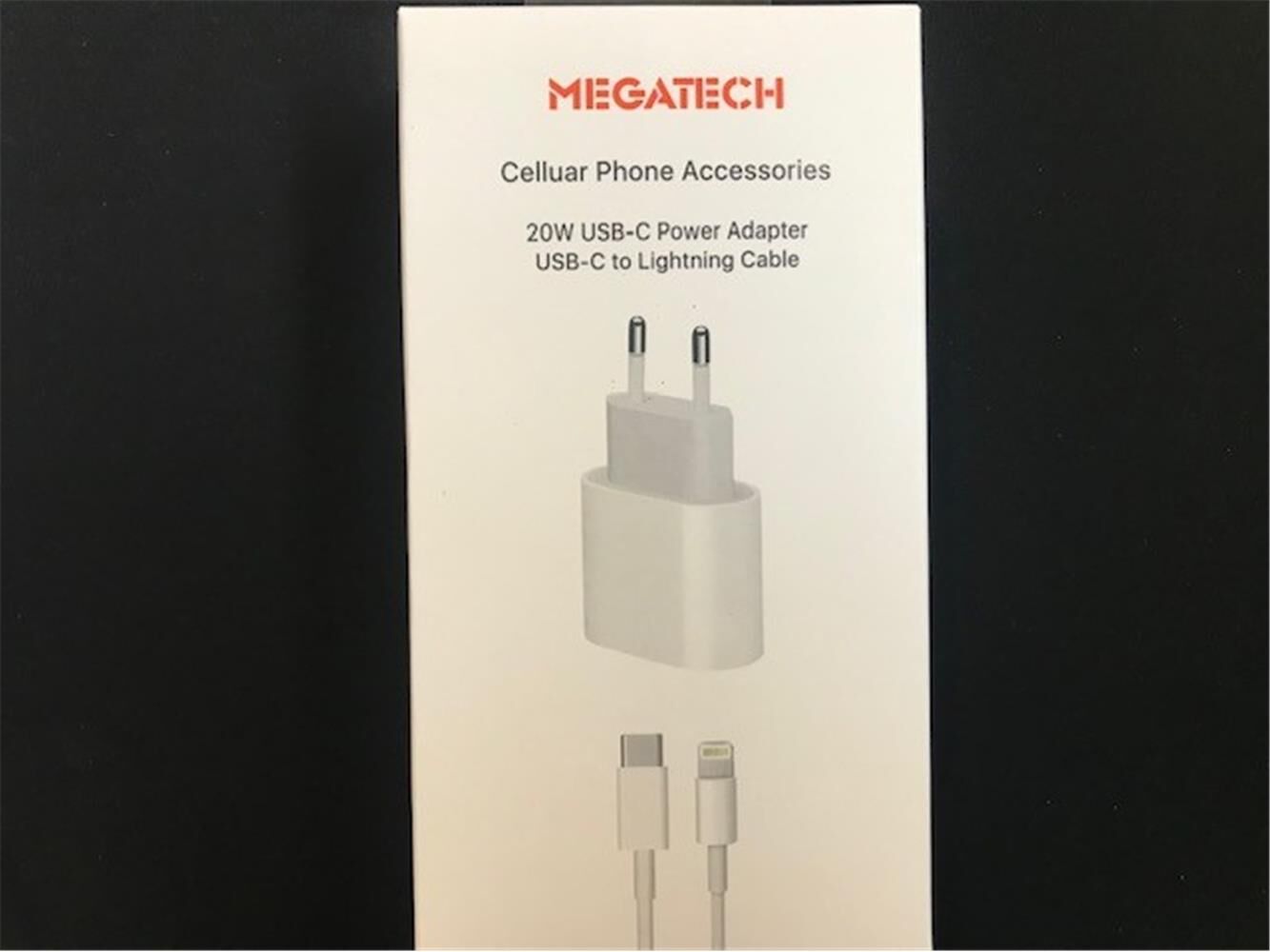 Megatech 20w Usb-c Power Adaptör+Usb-C to Lightning Kablo