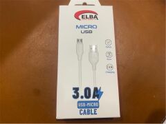 Elba Elb25-M3a Micro Usb 3A Şarj Kablosu 1Mt Hızlı Şarj