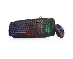 Dark Elite Force gkm1000 Rgb Aydınlatmalı Türkçe Q Oyuncu Klavye & Mouse Set