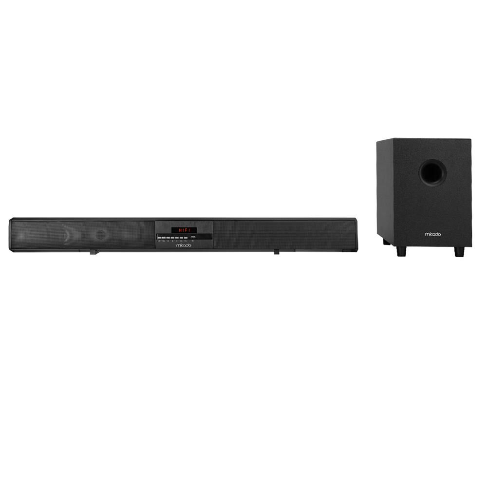 Mikado MD-SB113 Siyah 60W BT+USB+AUX+Led Ekranlı Ev Sinema Soundbar Speaker