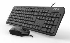 Inca Imk-375t Wired Multimedia Q Klavye&Mouse Set 1000Dpı (Kablo Uzunluğu 1,45mt)