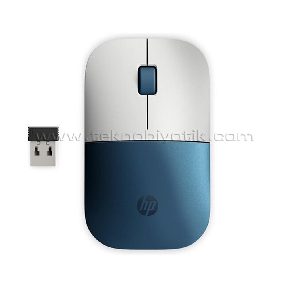 HP 171D9AA Z3700 Kablosuz Mouse - Mavi & Gümüş