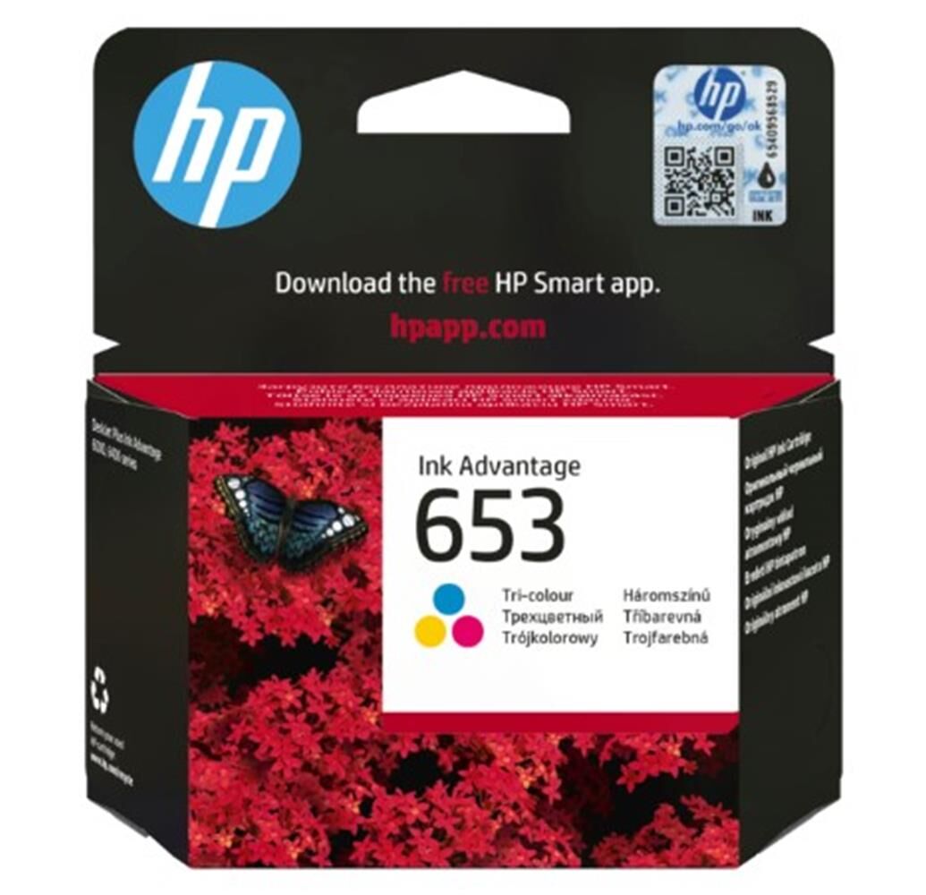 HP 653 Color Renkli Kartuş 3YM74AE