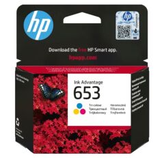 HP 653 Color Renkli Kartuş 3YM74AE