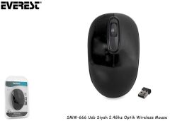 Everest SMW-86 Usb Siyah 2.4Ghz Kablosuz Mouse