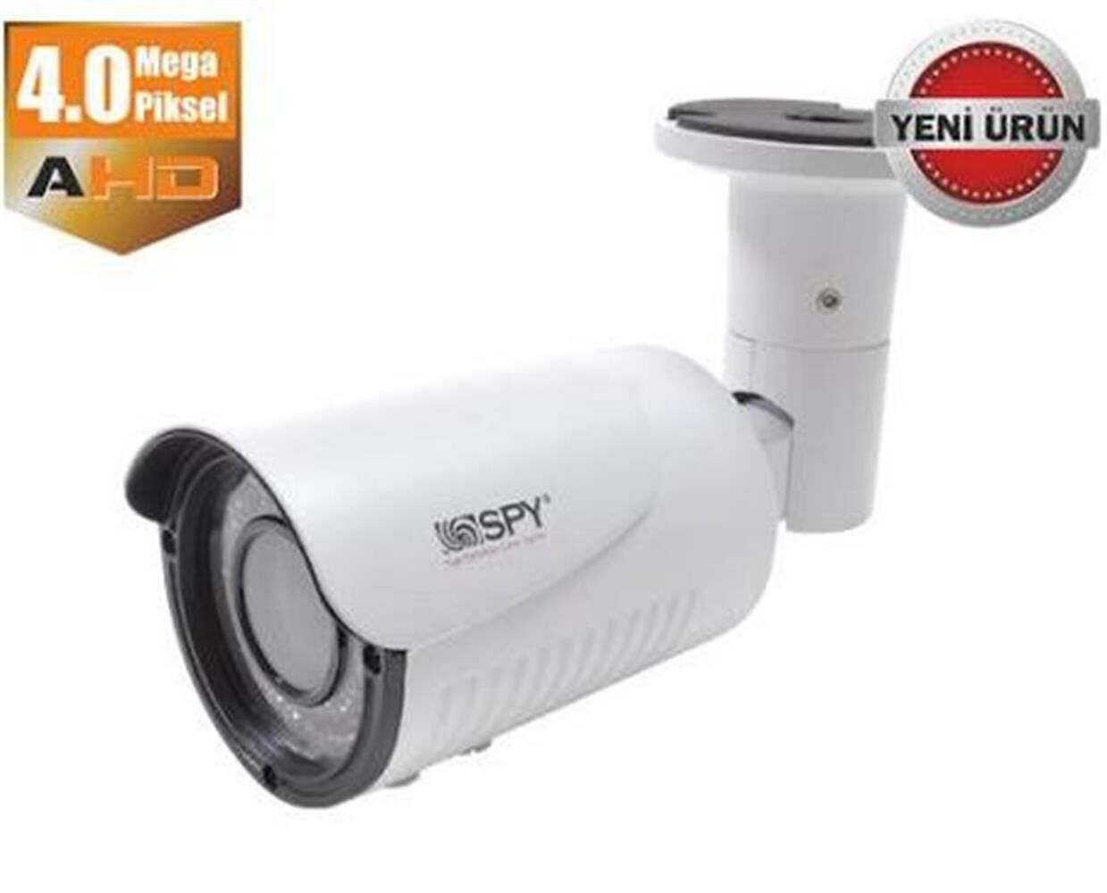 Spy Sp-SN64BV-OSD 4mp 2.8m-12mm Varifocal 42 Smart Ir Led Ahd Bullet Kamera