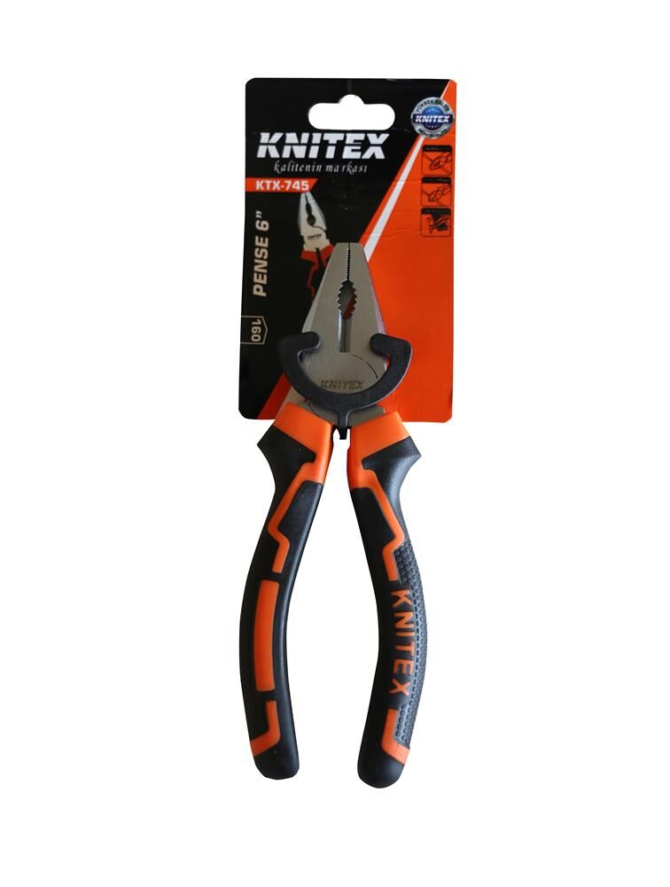 Knitex KTX-745 Pense 160mm 6'' Karbon Çelik-Krom