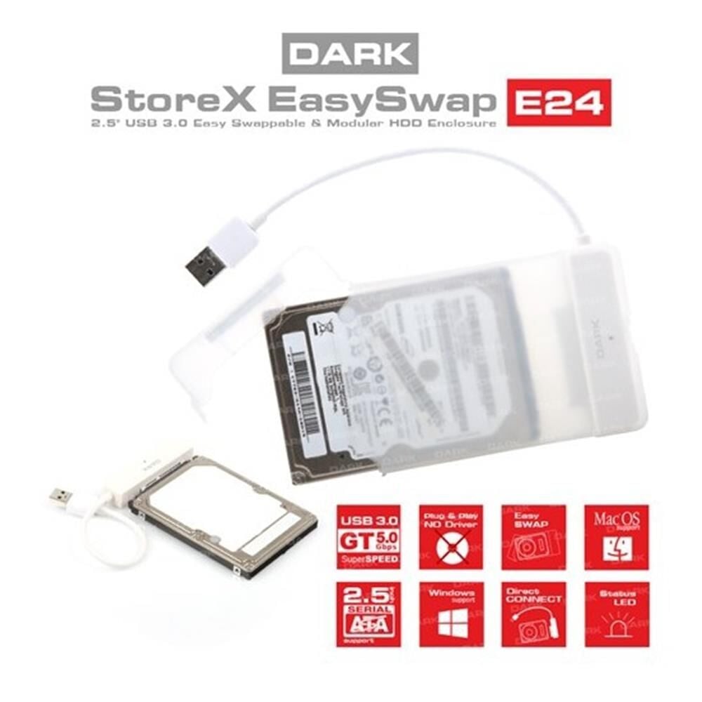 Dark DK-AC-DSE24U3 torex E24 2.5'' USB 3.0 SATA