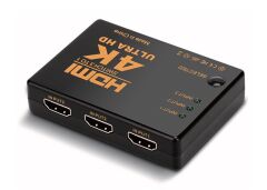 S-link SL-HSW4K33 HDMI 3TO1 SWITCH 4K-2K, IR +Adaptör