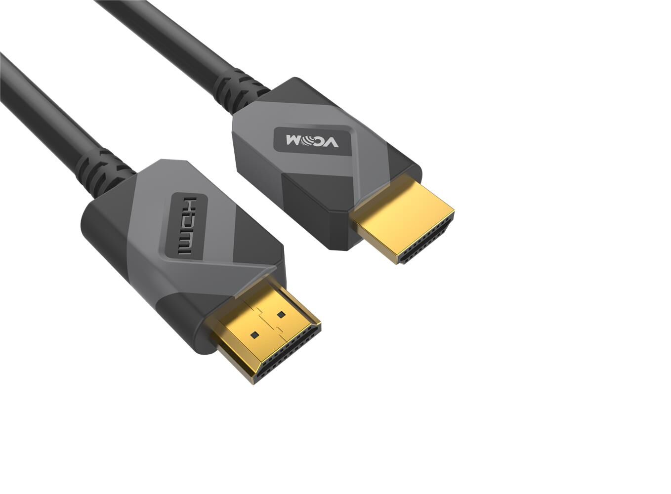 Vcom CG805-G-2.0 Gri ve Siyah 2.0MT 2.1V Hdmi-M-Hdmi-M Kablo