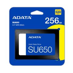 Adata 256GB 2.5'' SU650 520-450MB-s ASU650SS-256GT-R Ssd Harddisk