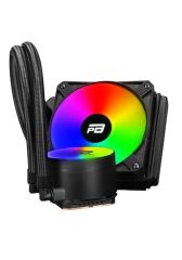 PowerBoost NOBLE 120 Rainbow Fanlı 120mm (LGA1700-AM4-AM5) Uyumlu Sıvı Soğutma Sistemi (Siyah)