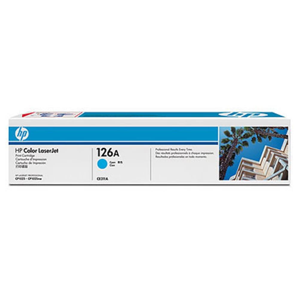 HP 126A Cyan Mavi 1.000 Sayfa Toner CE311A