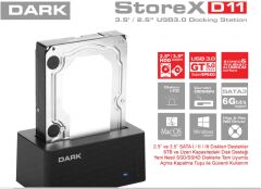 Dark StoreX.D11 3.5''-2.5'' SB 3.0 SATA Disk İstasyon