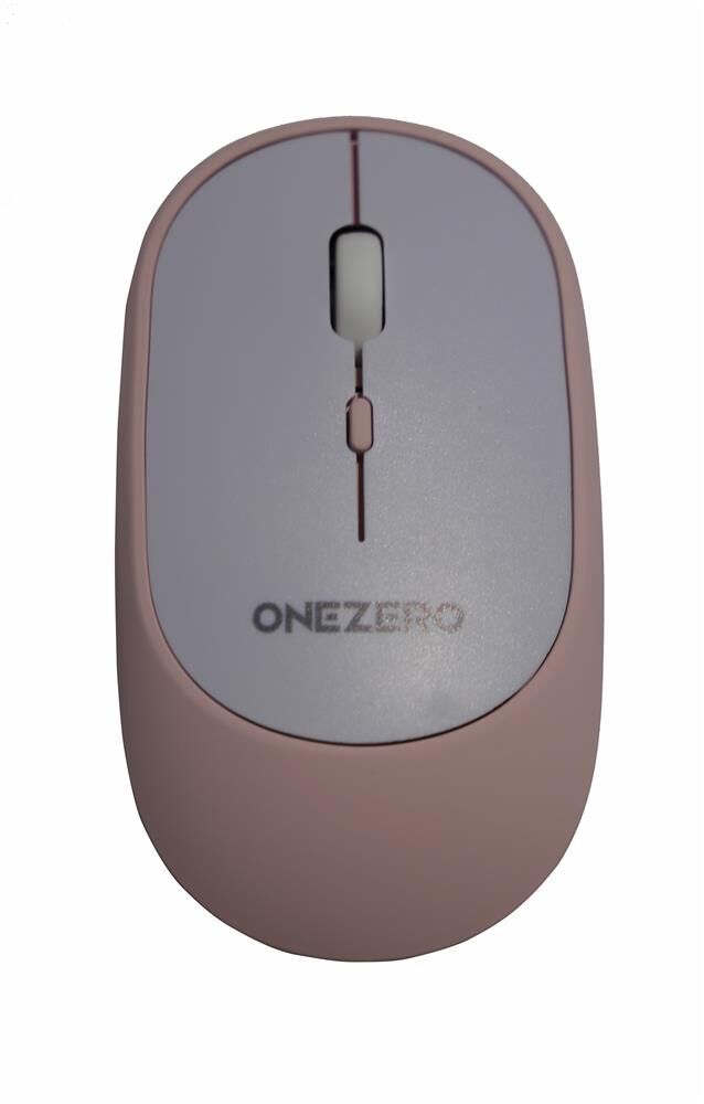 Onezero Ms-03 Pembe  Bluetooth Mouse Şarjlı (Açma Kapama Tuşlu)