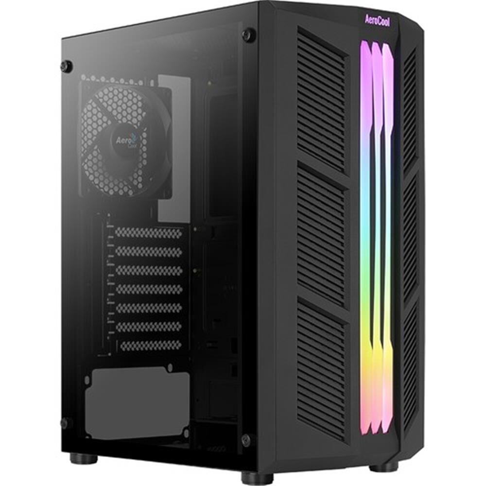 Aerocool Prime RGB 600W 80+ Br. 2 x 12cm Siyah Fan ATX Oyuncu Kasası (AE-PRM-V3P600BR)