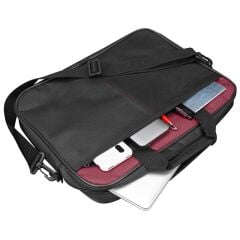 Snopy DR-650 15.6'' Siyah-Bordo Bilgisayar Notebook Çantası