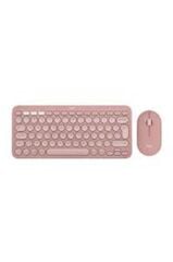 Logitech 920-012247 Pebble 2 Combo Pembe Kablosuz Klavye Mouse Seti