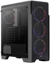 Aerocool Ore Saturn 4 x 12cm FRGB Fan Mid Tower Bilgisayar Kasası