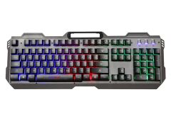 Everest KB-197 TITANIO USB Aydınlatmalı Q Metal Yüzey Gaming Oyuncu Klavyesi