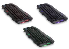 Everest KM-810 Siyah Q Usb Kablolu Multimedya Gaming Klavye Mouse Set 3 Farklı  Aydınlatmalı