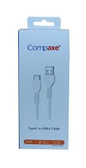 Compaxe CTK-BTU Usb 3.0 1Mt Type-c 3A Şarj Kablosu