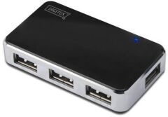 Digitus DA-70220 4 PORT 2.0 SİYAH USB ÇOKLAYICI