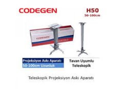 Codegen H50 Tavan Asma Aparatı 50-100 cm (Teleskop