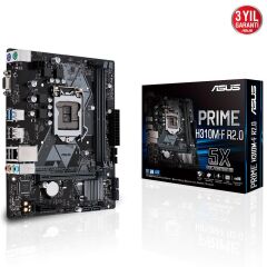 Asus Prime H310M-F R2.0 Intel H310 Soket 1151 DDR4 2666MHz uATX Anakart