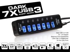 Dark DK-AC-USB371 7+1 Hızlı Şarj Adaptörlü