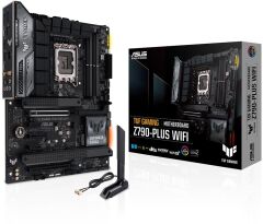 Asus TUF Gaming Z790-Plus WIFI Intel Z790 Soket 1700 DDR5 7200(OC)MHz ATX Gaming (Oyuncu) Anakart