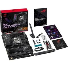 Asus Rog Strix X670E-E Gaming Wifi Amd X670E Am5 6400 Ddr5 Gaming Anakart