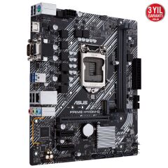 Asus Prıme H410M-D Intel H410 Lga1200 Ddr4 2933 Hdmı Vga M2 Usb3.2 Com Matx 64Gb Ram Desteği Anakart