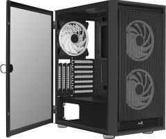 Aerocool AE-GRPHT Graphite ARGB ATX Mid Tower Kasa