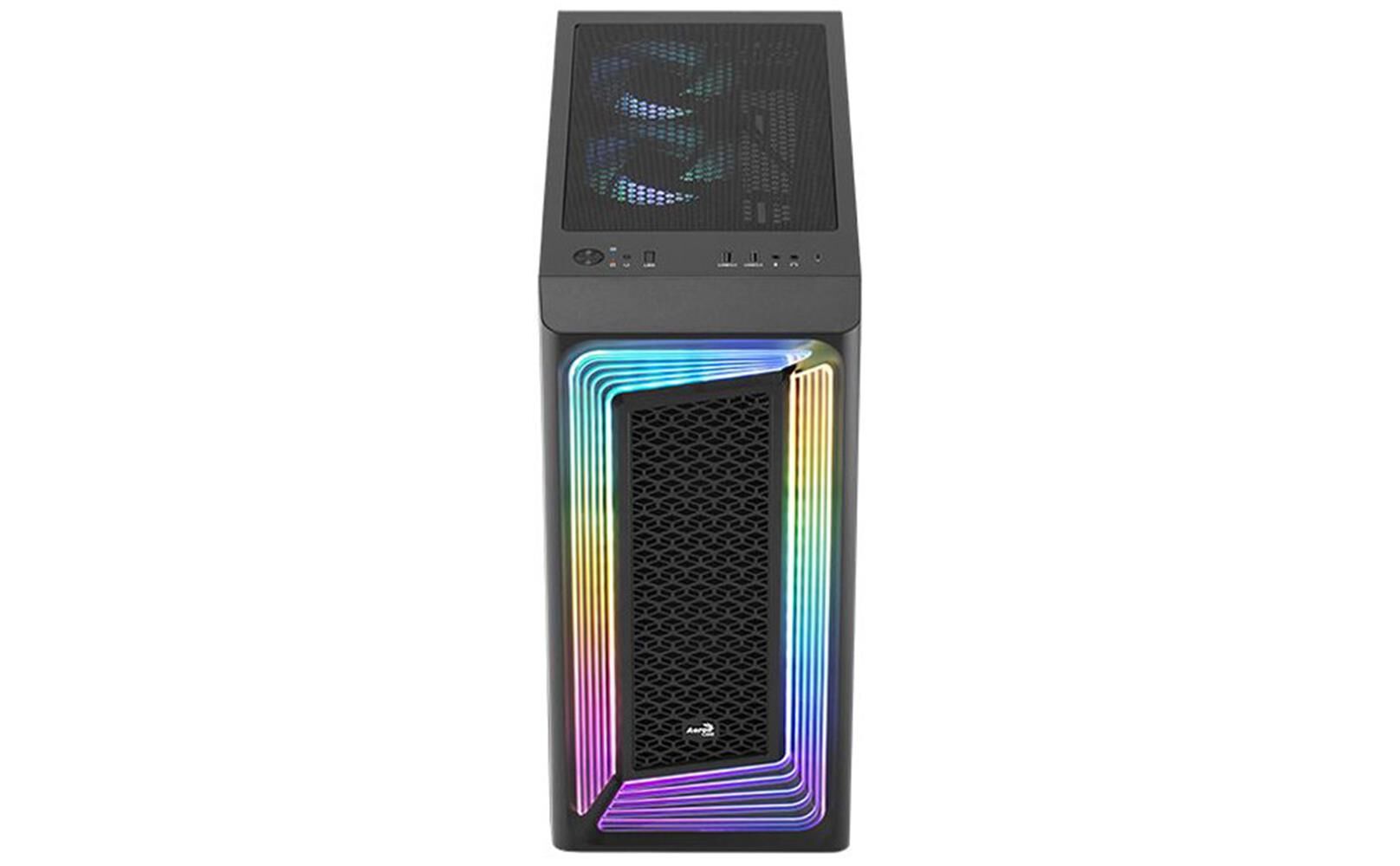 Aerocool-AE INTLSTLR 1050GD Interstellar 1050W GOLD ARGB Fanlı USB 3.0 Mid Tower Kasa