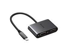 S-link Swapp SW-U516 4K@30Hz TypeC to HDMI + VGA Adaptör