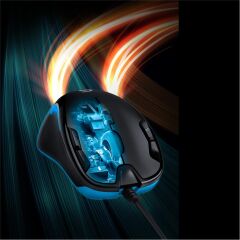 Logitech 910-004346 G300S Optik Kablolu Gaming Oyuncu Mouse Makrolu Siyah Optik 2500 Dpi 9 Buton