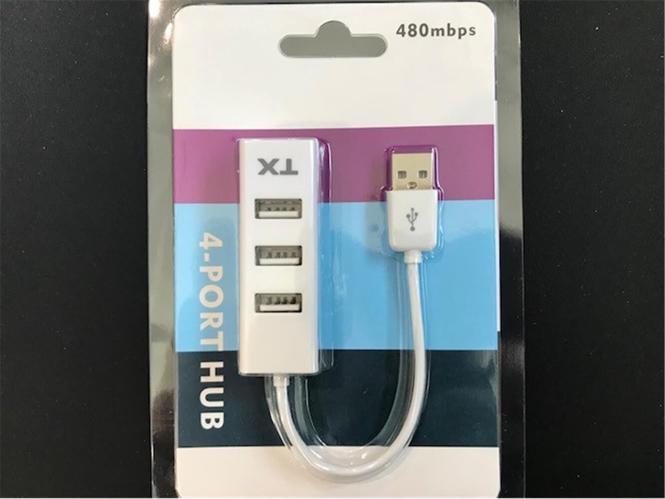 Tx ACUSB24W 4Port Usb Hub Beyaz 2.0 480Mbps  (0,11cm Kablo Uzunluğu)