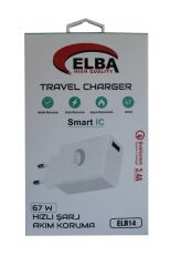 Elba ELB14 Elb-67w USB 67w 3.4A Hızlı Şarj Akıllı Koruma -Isıya Dayanıklı EV Şarj Kafa