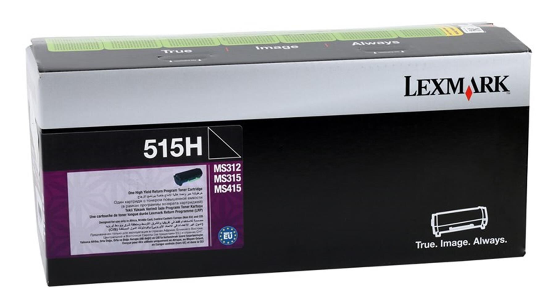 Lexmark 51F5H00 (515H) 5.000 Sayfa Black Siyah Toner MS312-315-415